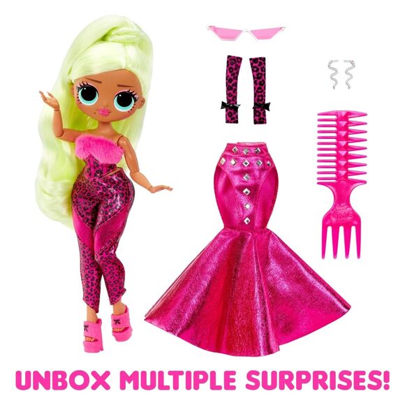 LOL Surprise OMG Lady Diva Fashion Doll with Fashions and Accessories, Ages 4+ - Picture 4 of 5